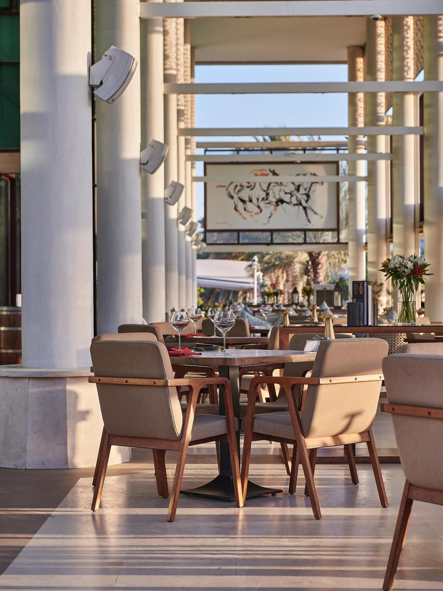 Melia Desert Palm Member Of Melia Collection Dubaj Kültér fotó The restaurant