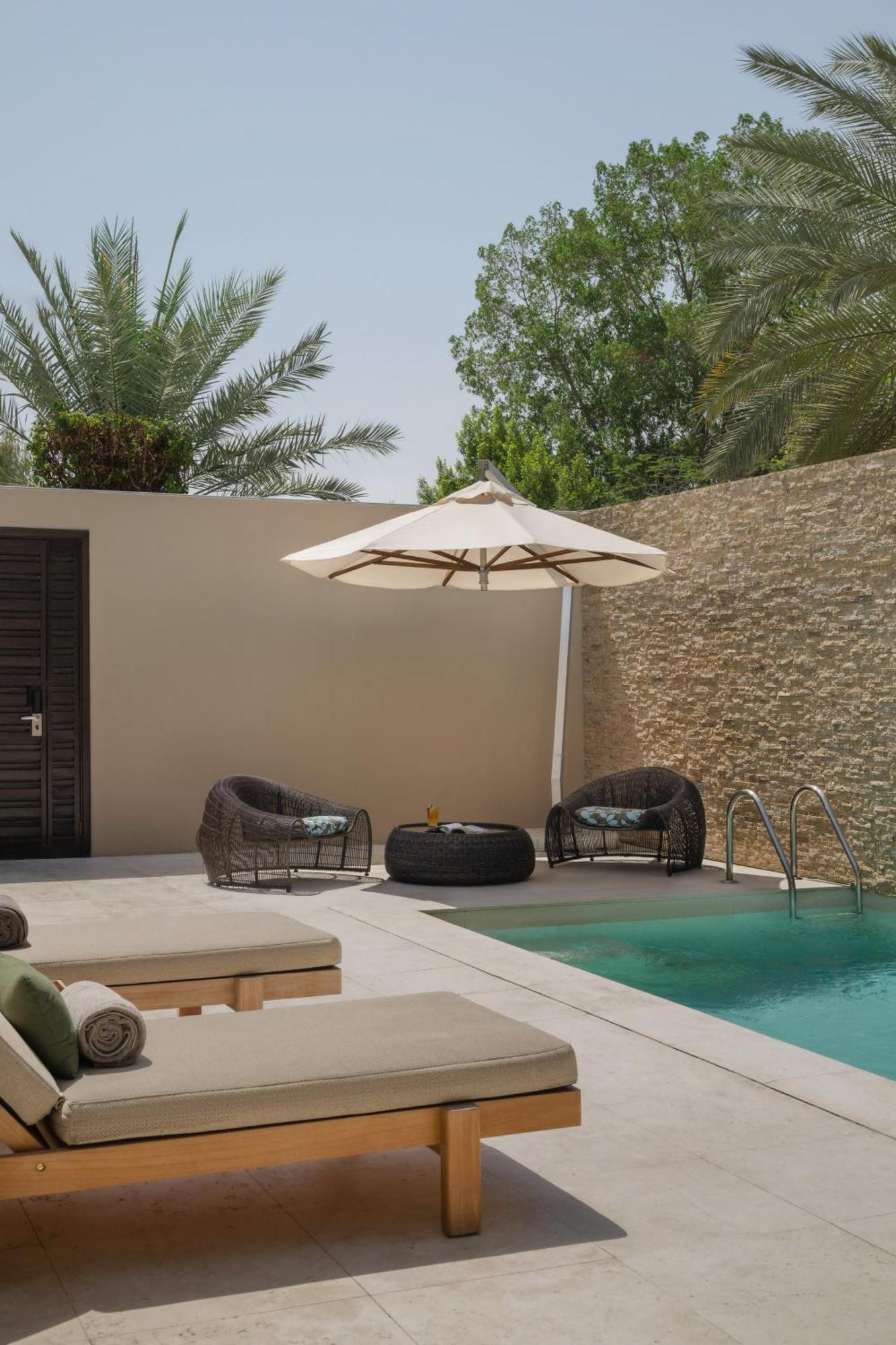 Melia Desert Palm Member Of Melia Collection Dubaj Kültér fotó Private pool at the One & Only Royal Mirage