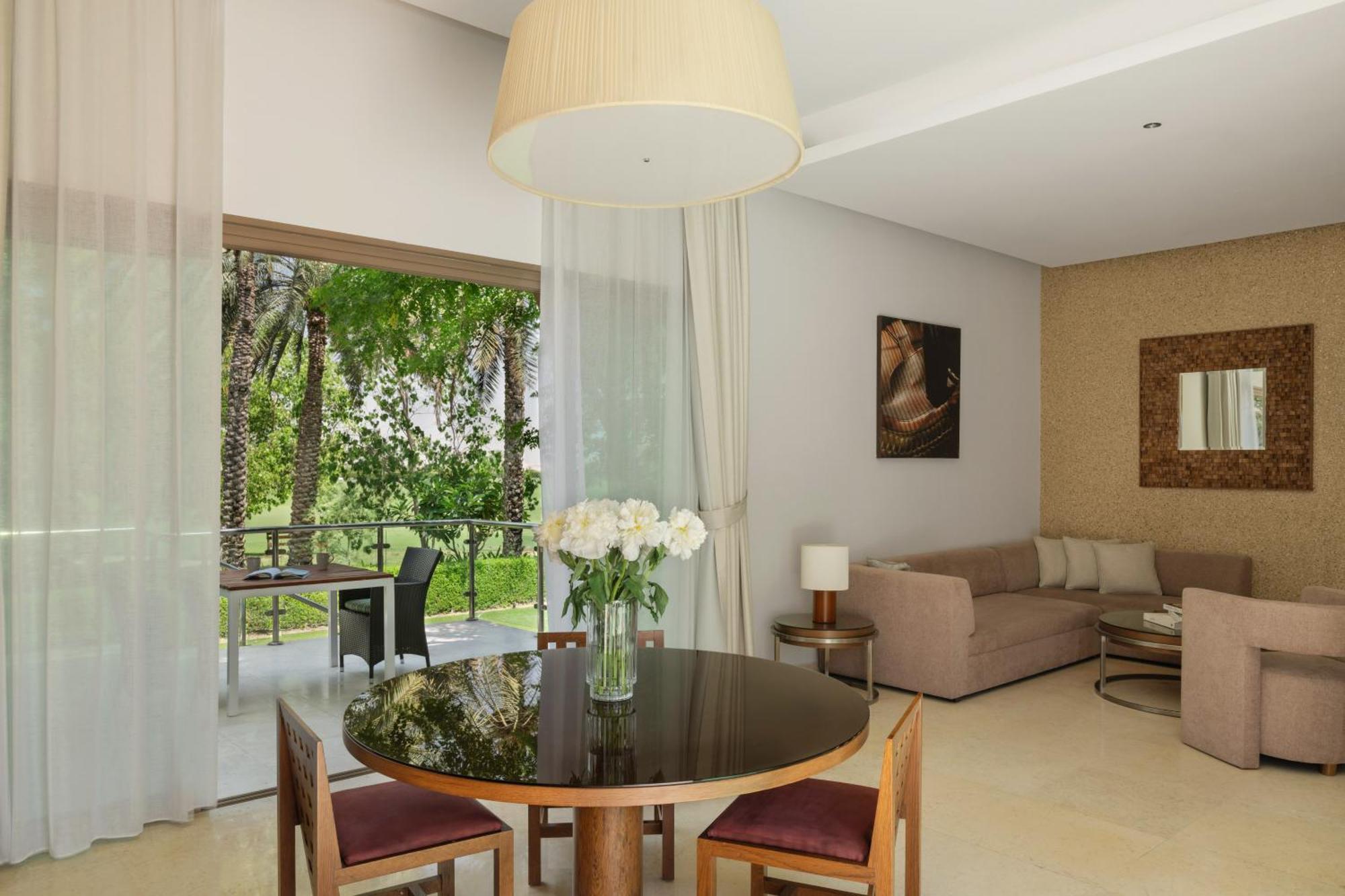 Melia Desert Palm Member Of Melia Collection Dubaj Kültér fotó 3D rendering of a living room
